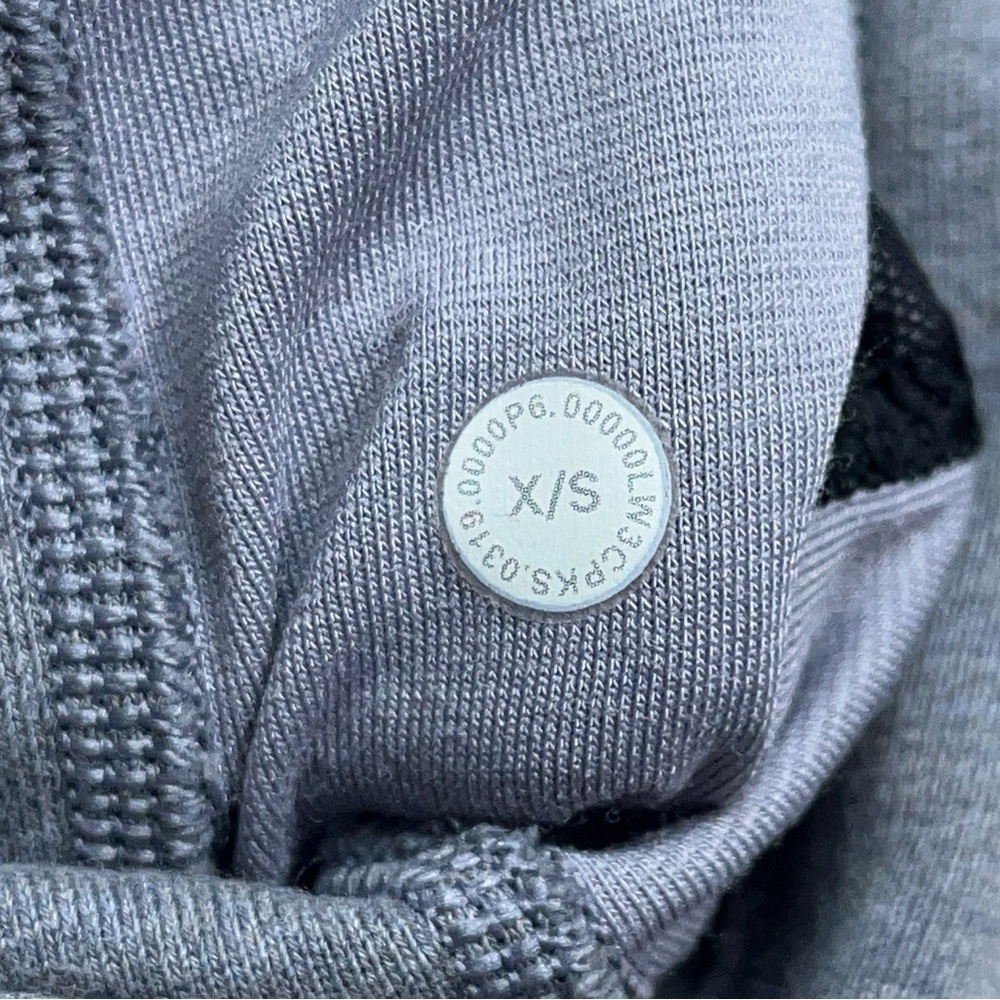 Lululemon Broken Beats Hoodie Womens Size X/S Oversized Cropped In Grey - Picture 9 of 14